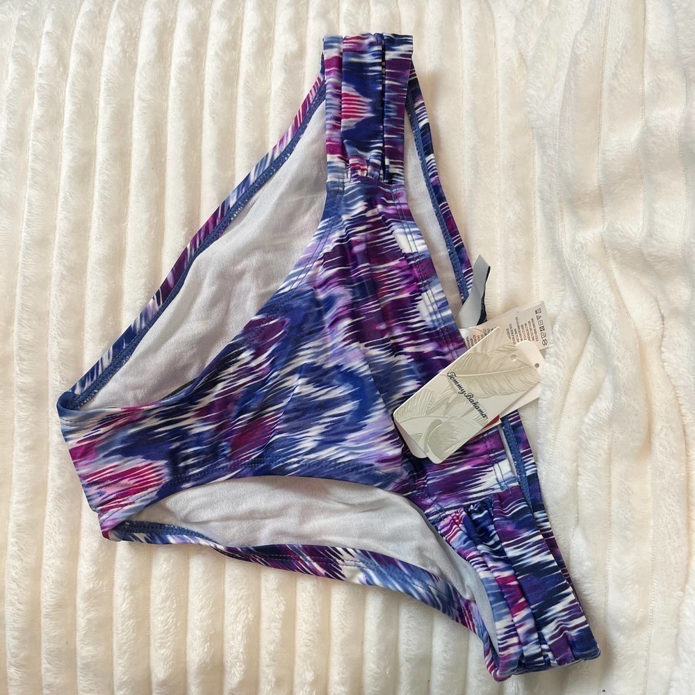 Tommy Bahama Mirage Ikat Print Bikini Bottoms - Picture 2 of 5